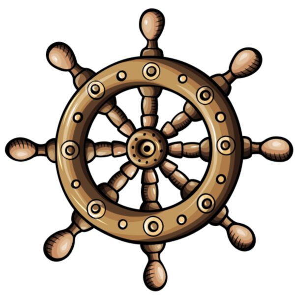 Design Book Adult - Ship Steering Wheel - AD1 Thumbnail