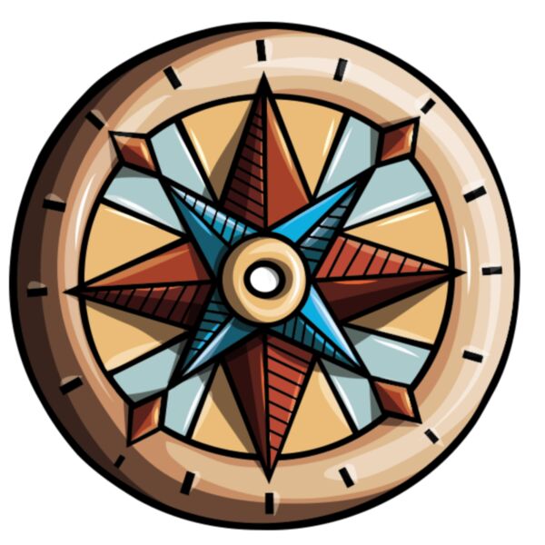 Design Book Adult - Compass 01 - AD6 Thumbnail