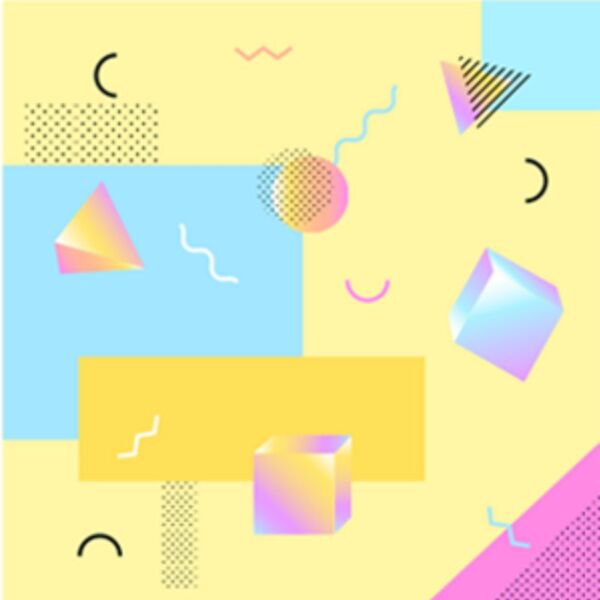 Background Patterns Abstract - Colorful Angles 03 - ABA4 Thumbnail