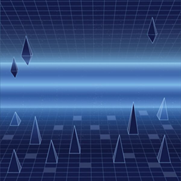 Background Patterns Retro - Dark Spikes - RT14 Thumbnail