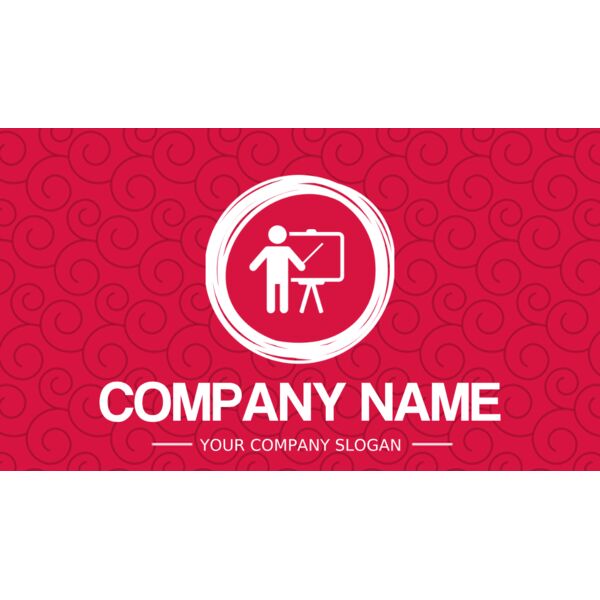 Red Wave Pattern Back Thumbnail