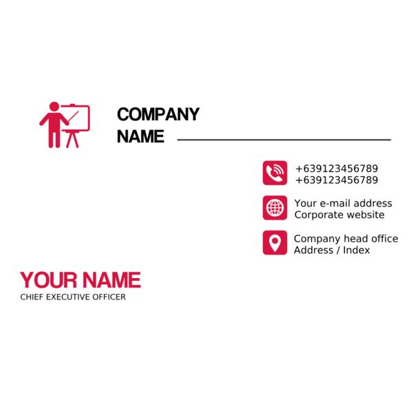 Red Wave Pattern Front Thumbnail