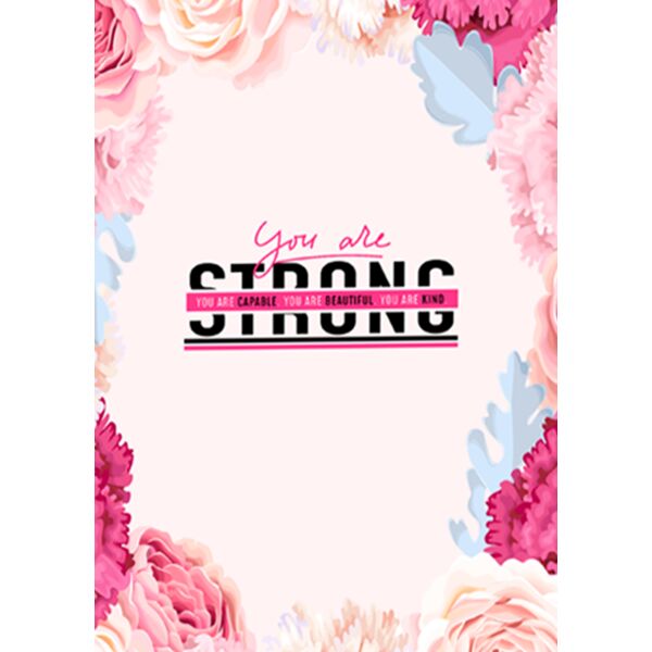 Notebook Designs - You are Strong Thumbnail